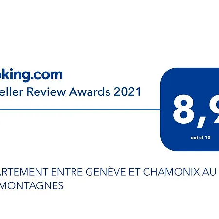 Apartment Entre Geneve Et Chamonix Au Pied Des Montagnes *